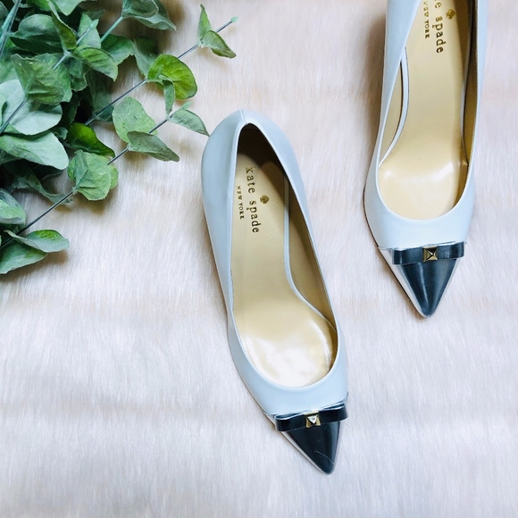 kate spade Shoes - NWB Kate Spade White Captoe Paloma Pump